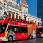 HALF DAY HO CHI MINH CITY SIGHTSEEING BY SKY BUS (VISIT THE CENTER OF HO CHI MINH CITY)